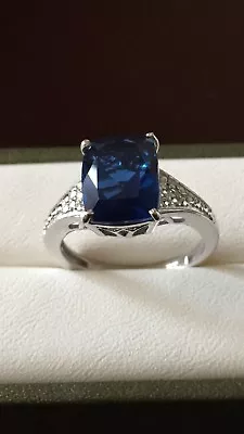 £25.95 • Buy Sterling Silver Ceylon Colour Quartz (3.50Ct) Solitaire Ring - Size N, P