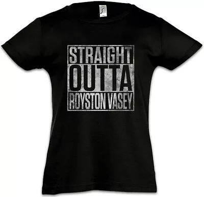 Straight Outta Royston Vasey Kids Girls T-Shirt The League Of Fun Gentlemen • £16.99