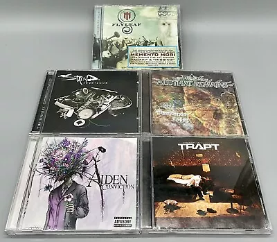 Lot Of 5 Heavy Metal / Hard Rock Elmo Y2K CD’s ~ Flyleaf Staind Aiden Trapt.. • $14.95