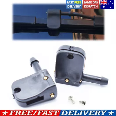 Universal Washer Nozzle Jet Spray Clip Under Wiper Arm For Heavy Truck Pair/set • $8.11