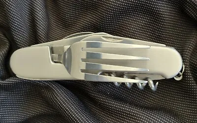 Swiss Scout Camping Multi-Tool Utensils Pocket Knife - Free Same Day Shipping! • $9.95