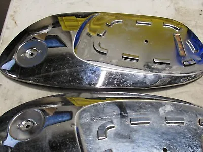 $84.99 • Buy 1968  Honda CB160 Gas Tank Fuel Tank Cell Side Cover Chrome Covers