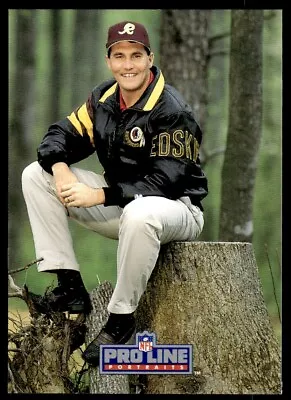 1992 Pro Line Football Card Mark Rypien Washington Redskins #451 • $1.75