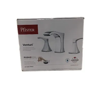 Pfister Venturi 8 In. Widespread 2-Handle Bathroom Faucet In Polished Chrome • $74.95