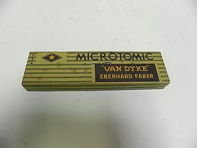 Vintage Microtomic Van Dyke Eberhard Faber Drawing #600-B Pencil Box Only (A4) • $12.95