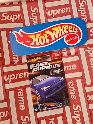 Hot Wheels Nissan Silvia S15 Blue Fast And Furious Tokyo Drift • £9.99