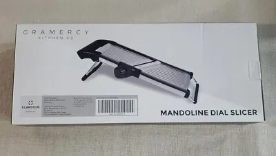 Gramercy Kitchen Company Mandoline Dial Adjustable Stainless-Steel Slicer • $32.89