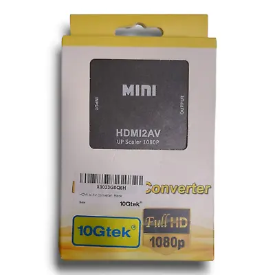 Mini Composite CVBS 3RCA HDMI To AV Video Converter HDMI2AV • $6.99