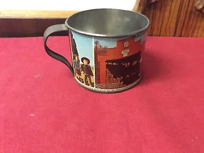 Vintage 1974 Pennsylvania Dutch Country Metal Drinking Cup Souvenior • $0.99