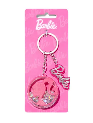 $18.99 • Buy Barbie The Movie- Keychain Sequin Pink Logo NWT- SOLD OUT