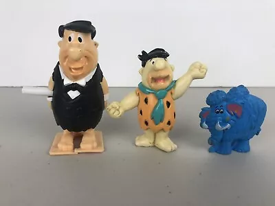 Vintage 1994 The Flintstone Action Figures Set Of 3 Pcs • $13.99