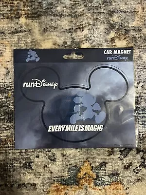 Disney RunDisney Marathon Every Mile Is Magic Mickey Mouse Logo Magnet • $18.77