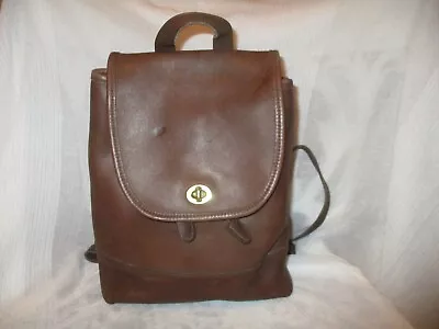 Vintage Coach 9791 Cowhide Leather Backpack • $95