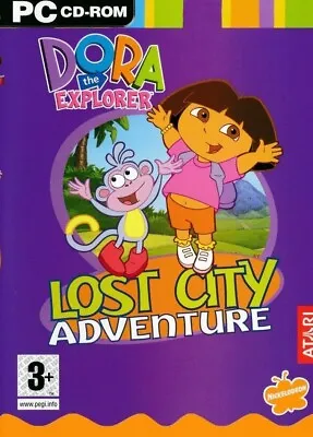 Dora The Explorer - Lost City Adventure - PC CD-ROM Game - Brand New & Sealed • £3.95