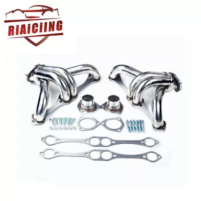 For Chevy Small Block SB V8 262 265 283 305 327 350 400 Stainless Steel Headers • $121.99