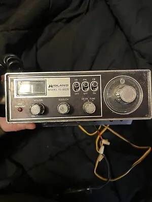 Vintage 1976Midland CB Radio Model 13-882B 23 Channel W/ Microphone UNTESTED • $19.99