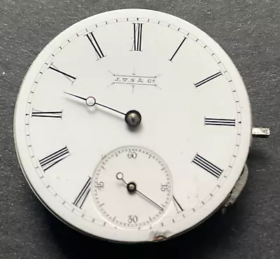 $49.95 • Buy Antique The Princess 8s Pocket Watch Movement Running Ticks High Grade Swiss