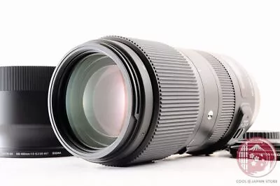 [MINT+ W/ Hood Filter] Sigma 100-400mm F/5-6.3 DG OS HSM Contemporary CANON Lh59 • £383.74