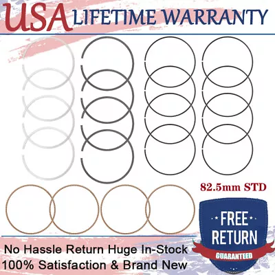 Piston Ring Set STD For AUDI A3 A4 A5 VW GLi GTi 2.0T 1.8T 06H198151C 06H198151G • $25.49