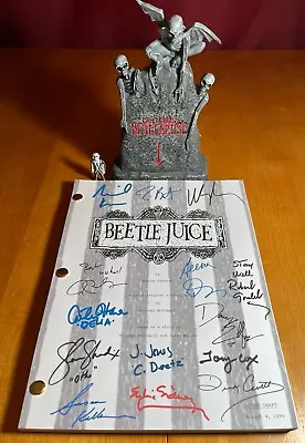 Beetlejuice Script Signed - Autograph Reprints - 134 Pages - Michael Keaton • $24.99