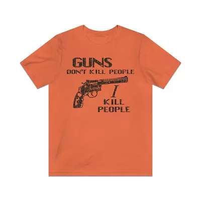 Guns Don't Kill People I Kill People 1996 Vintage Men's T-Shirt • $29.95