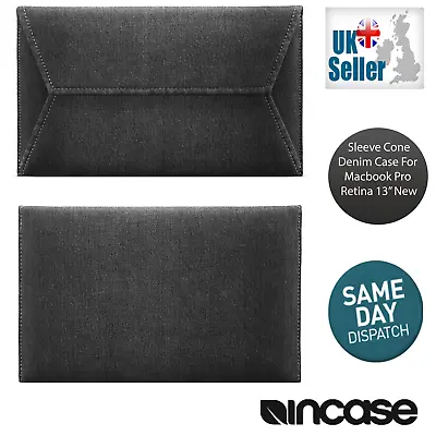 Incase Envelope Sleeve Cone Denim Case For Macbook Pro Retina 13  New • $37.29