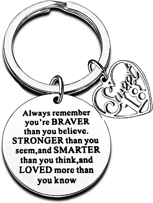 18th Birthday Gifts For Girls Boys Birthday Keyring Gifts For Daughter Son Key • £6.69