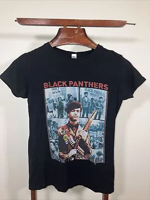 Huey P. Newton Memorial Vintage T-Shirt Black Panther Party Black Power USA • $75