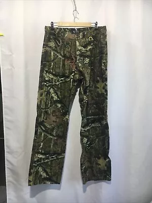 Mossy Oak Break-Up Infinity Men's Camouflage Hunting Pants Jeans Cotton Sz 34x34 • $23.99