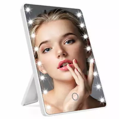 Makeup Lighted Vanity Mirror With 16 LED Lights Touch Sensor Control And Memory • $24