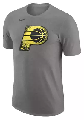 Indiana Pacer Nike 2023/24 City Edition Essential Warmup T-Shirt Charcoal Large • $28