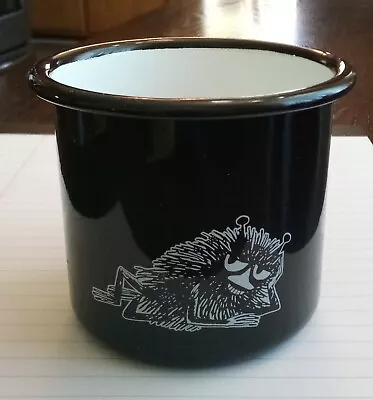 NWT Murla Moomin Stinky Black Enamel Cup Mug Scandinavian Character Child's • $14.99