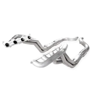 For 2015-2023 Mustang GT 1 7/8 Stainless Power Long Tube Headers High Flow Cats • $1389.85