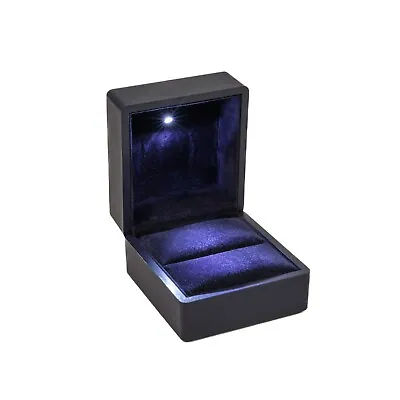 Voicegift Velvet Ring Box LED Light 60s Recordable Proposal Engagement Wedding • $24.99