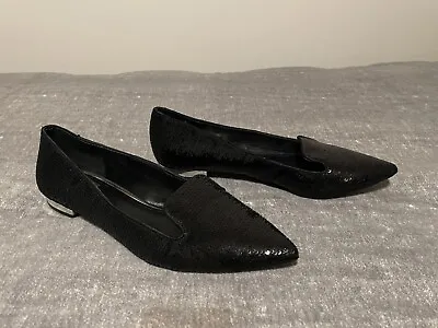 White House Black Market Starla Sequin Flat Shoes Size 9M  • $35