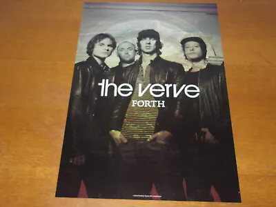 The Verve - Forth - Original 2008 2-sided Uk Promo Poster (oasis) - • £19.99