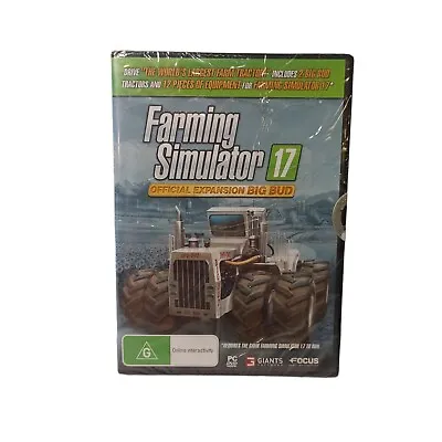 Farming Simulator 17 Big Bud Expansion PC Game Automotive Agriculture Livestock • $21.95