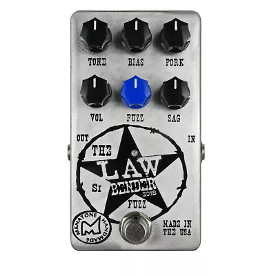 Menatone The Law Bender Si Guitar Effects Pedal From Japan • $372