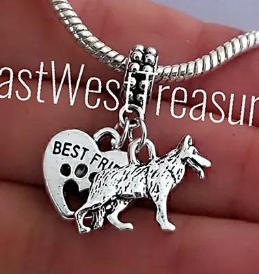 £48.53 • Buy German Shepherd, Shepherd Dog Jewelry Charm Pendant Bracelet Necklace