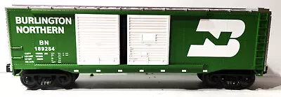 MTH Rail King 30-7456 Burlington Northern 40 Double Door Box Car O O-27 / J3 • $16.99