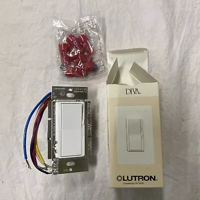 NIB NOS Ariadni DIVA Lutron CUST-WBX-10 Fluorescent 3 Way Dimmer Switch 6 A • $24.99