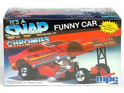 MPC 6445 1/32 Scale Snap Together Chromies Funny Car Plastic Model Kit • $29.99