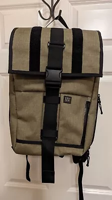 Mission Workshop Green Rambler Backpack Cargo Roll Top Bag Cycling Messenger • $225