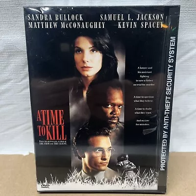 A Time To Kill (DVD WS 1997) Bullock McConaughey Jackson New Sealed • $8.49