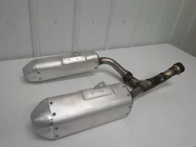 NEW 2015 CRF250R OEM Exhaust Muffler Silencer 'Y' Pipe CRF250 CRF 250 15 • $225