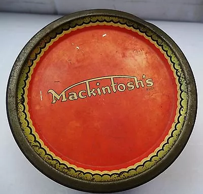 £112.38 • Buy Vintage Tin Mackintosh's Toffee De Luxe Advertising Candy Advertise Collectibles
