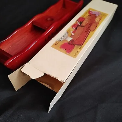 Vintage Wood Cracker Boat Holder Tray Server With Handle Box • $16