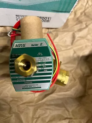 New Asco Solenoid Valve 1/4  Inch In. Npt 4 Way Part# 8345G001 150psi Air Oil • $123.45