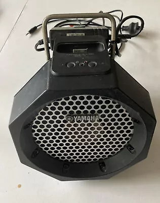 YAMAHA PDX-11 Portable IPOD / Vintage IPHONE SPEAKER AC & Battery Powered BLACK • $99