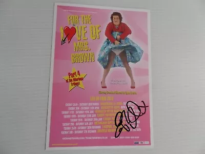 Eilish O'carroll Of Mrs Browns Boys Autographed 6 X 4 Tour Flyer. [winnie]  • £14.99